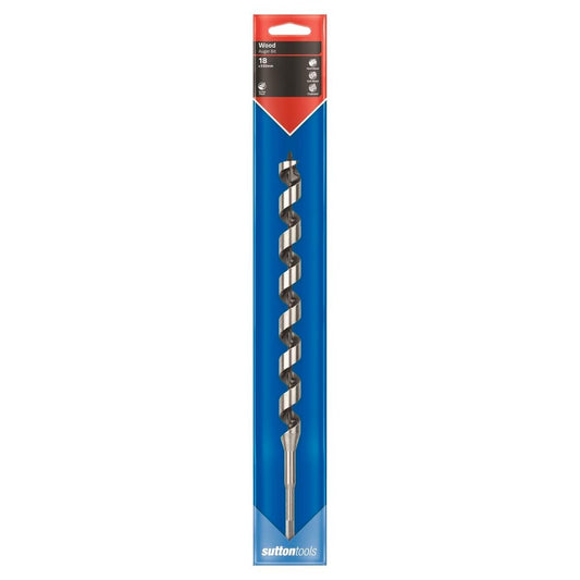 Sutton Tools Medium Auger Bit 330 x 18mm Steel Fast Drilling - Auzzistore