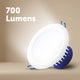 Deta 7W LED Downlight - Tri Colour Dimmable - 10 Pack - IP44 - 190mm