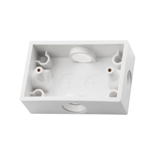 Deta Enclosed Surface Mounting Box - 80mm Polycarbonate - Weatherproof - Auzzistore