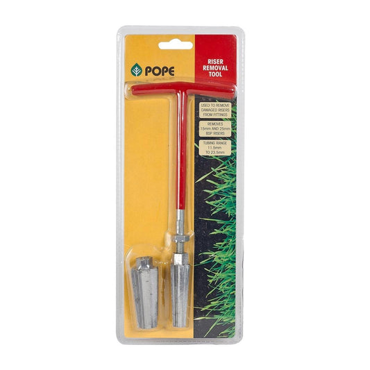 Pope Riser Removal Tool - Metal - 15mm to 25mm - Easy To Use