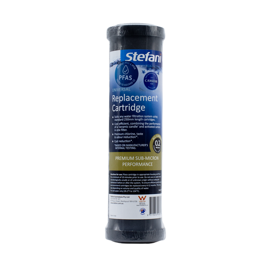 Stefani 0.2 Micron Carbon Replacement Cartridge 250mm Easy Install - Auzzistore