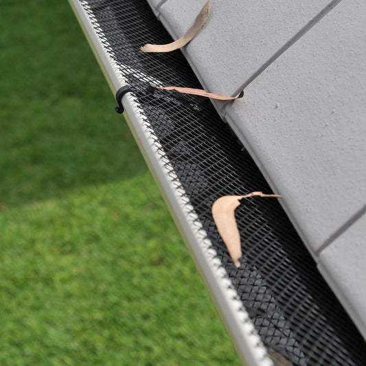 Jack StayMesh Gutter Guard - 160mm x 6m - Plastic - UV Stabilised – view 2 - Auzzistore