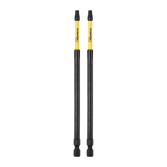 Kango 152mm TX25 HYPERTORQUE Impact Driver Bit 2 Pack - High Torque - Custom Alloy – view 2 - Auzzistore