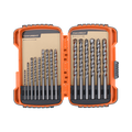 Craftright Masonry Drill Bit Set - 3mm to 10mm - High Speed Steel - 15 Piece