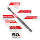 Diablo 90mm PH2 Power Bit 5 Pack - Extreme Durability - Impact Resistant