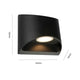Brilliant 8W Black Binley Up Down Wall Light - Energy-Efficient Design