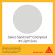 Davco Sanitized Colorgrout 1.5kg #49 Light Grey Cement Grout 1-6mm