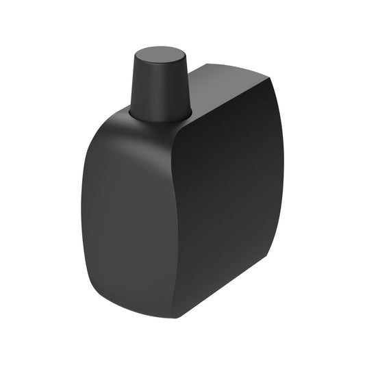 Phoenix Matte Black Aplo Robe Hook - Durable Towel Holder - 55mm x 50mm x 70mm
