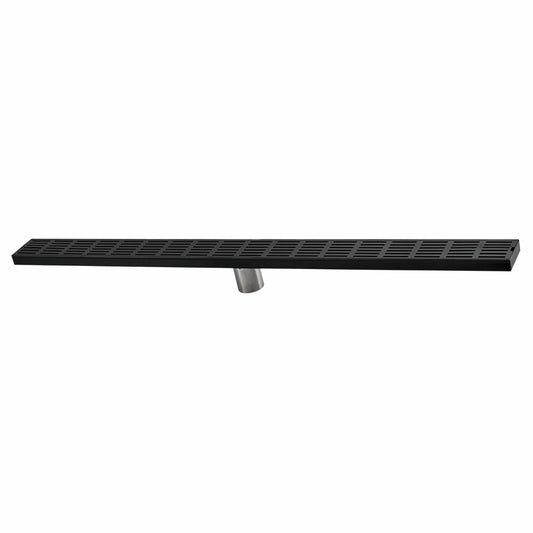 Mondella 900mm Black Rectangular Floor Grate 316SS Easy Access
