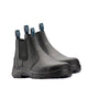 Bata Men’s Black Cobra Pull On Safety Boot UK Size 10 - Steel Toe - Slip Resistant