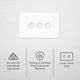 Deta 3 Aperture Grid Plate - 75mm Plastic - Easy To Carry