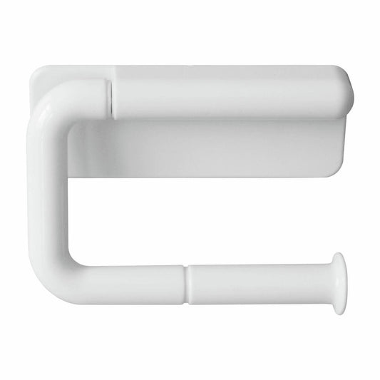 Estilo Toilet Roll Holder - White - ABS - Easy Stick Installation