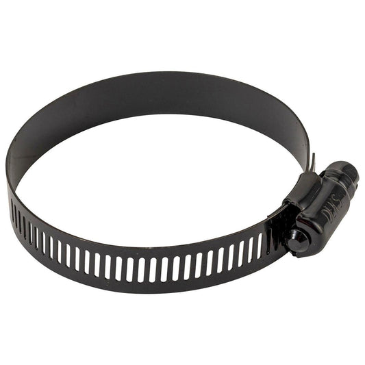 DEKS 46-70mm Black Marine Grade 316 Stainless Steel Hose Clamp - Auzzistore