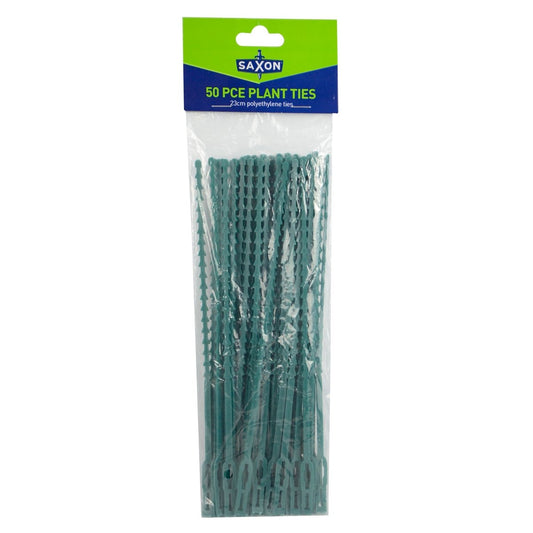 Saxon Adjustable Plant Ties - 230mm - PE - Reusable 50 Pack – view 2 - Auzzistore