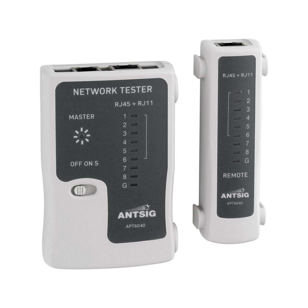 Antsig Network Test Tool - Ethernet RJ45 - Telephone RJ11 - Portable