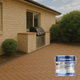 Crommelin 4L Clear Satin DiamondTough Concrete Sealer - Solvent Based - Moisture Protection