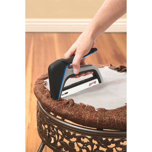 Arrow Tacmate Staple Gun - Ergonomic One-Handed Operation - Black/Grey - 12mm – view 2 - Auzzistore
