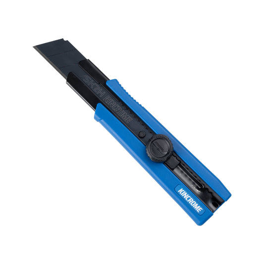 Kincrome 25mm High Impact Snap Knife - Durable Cutting Tool - 5 Blades