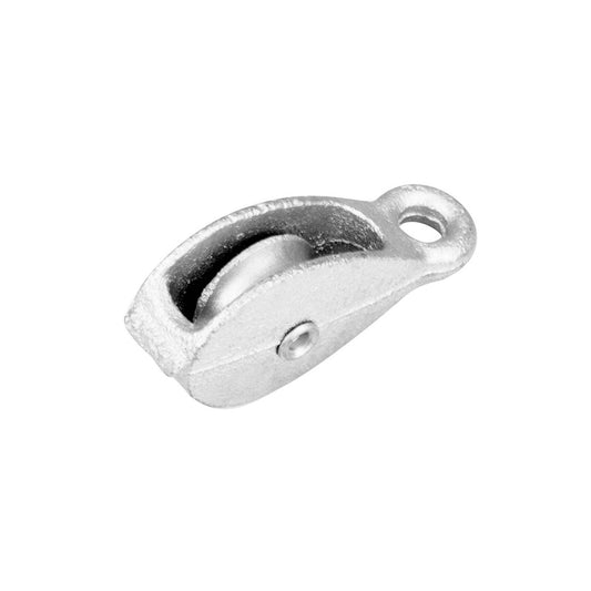 Pinnacle 25mm Galvanised Awning Pulley - Silver - Durable & Corrosion Resistant - Auzzistore