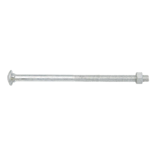 Zenith Cup Head Bolt - M8 x 150mm - Hot Dipped Galvanised - Corrosion Resistant - Auzzistore