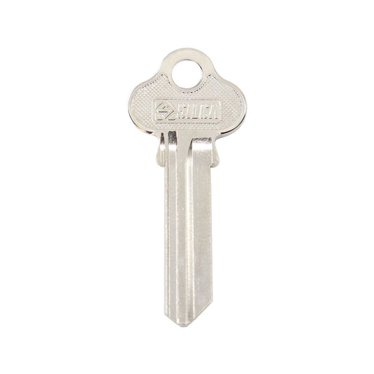 Ehi lw29 Silver Blank Key - Nickel Plated Brass - Key Duplication – view 2 - Auzzistore