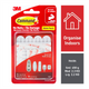Command White Adhesive Refill Strips 16 Pack Small Medium Large