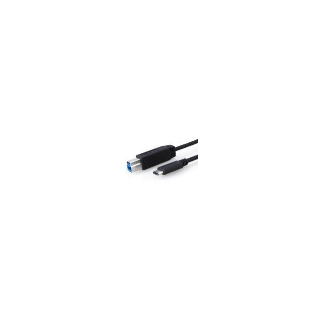 8WARE USB 3.1 Cable 1m Type-C to B Male to Male Black 10Gbps