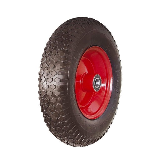 Sherlock Standard Flat Free Wheel Assembly 4.80/4.00-8 Polyurethane Durable - Auzzistore