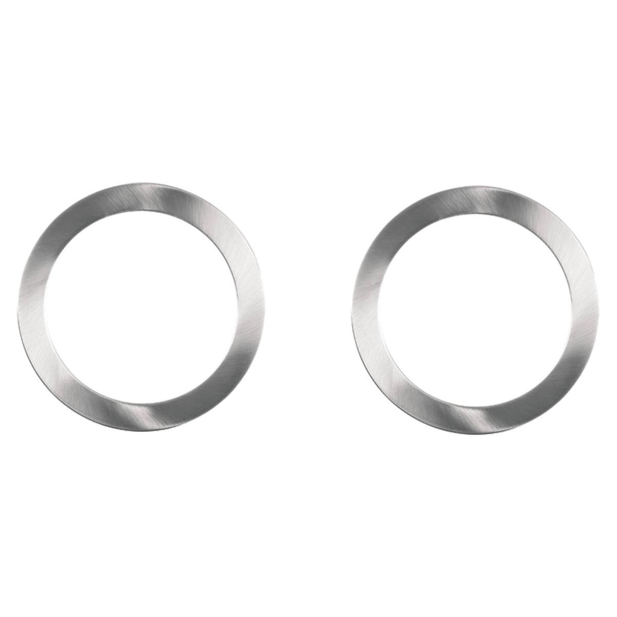 Deta Twist-On Frames 90mm Brushed Nickel Finish 2 Pack Easy Install ...