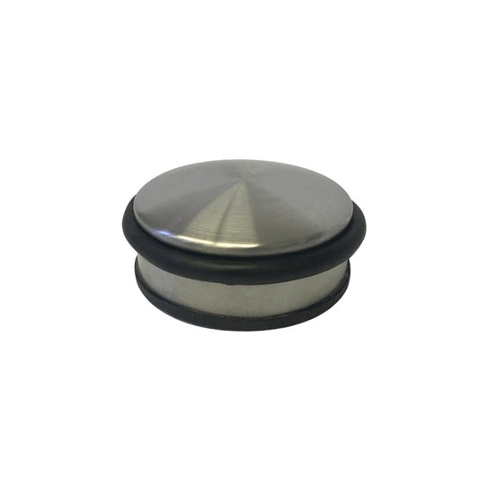 Adoored Satin Chrome Door Weight Small Steel Non-Slip Grip Design - Auzzistore
