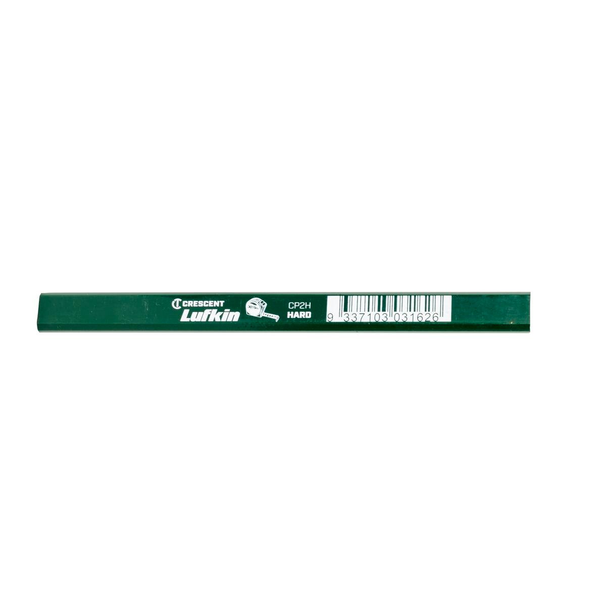 Crescent Lufkin Green Hard Carpenter's Pencil - 7mm Wood - Durable Marking