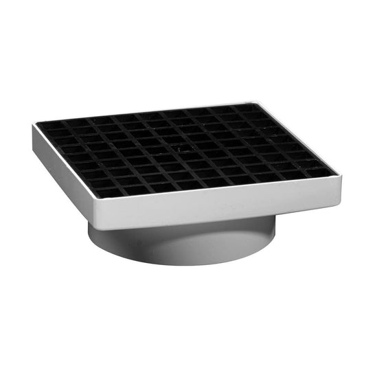 Holman D Square Grate 150mm Plastic Durable Drainage Solution - Auzzistore