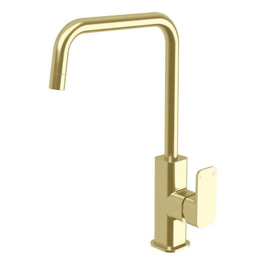 Mondella Brushed Brass Overture Sink Mixer - 261mm Spout Height - Lead Free