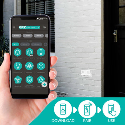 Deta Grid Connect Smart Outdoor Double Powerpoint