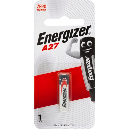Energizer A27 12V Battery - 1 Pack - Reliable Power - Easy To Carry