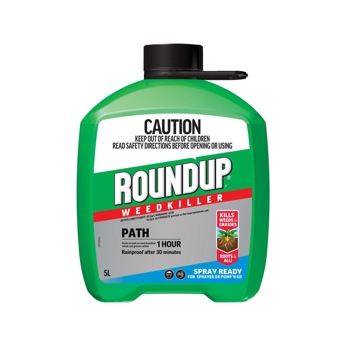 Roundup 5L Path Sprayer - Weedkiller - Glyphosate - Fast Acting