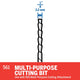 Dremel Spiral Cutting Bit 3.2mm Metal Multipurpose Cutting Tool