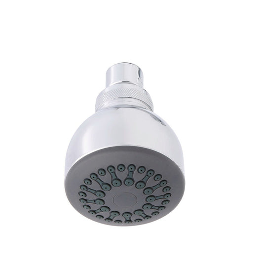 Flexispray Cayman Shower Rose Chrome 70mm Brass Easy Install 3 Star