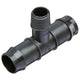 Toro 25mm Barbed Tee - 15mm Male BSP - Polypropylene - Irrigation Use