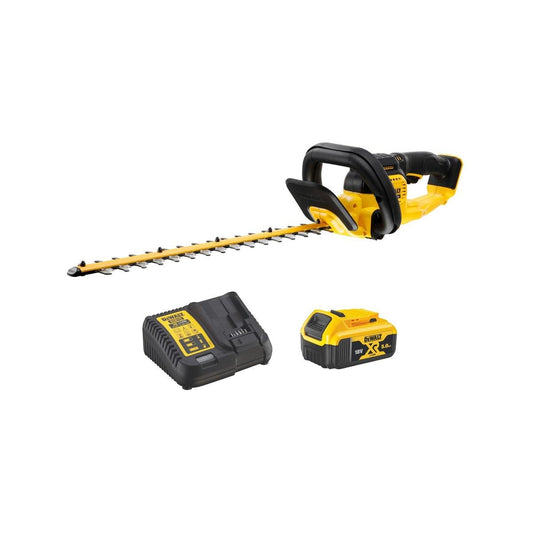 Dewalt 18V Cordless Brushless Hedge Trimmer Combo Kit - 550mm Blade - 5.0Ah