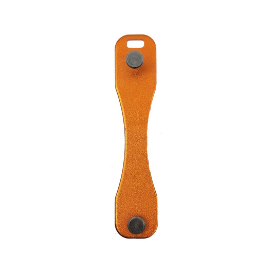 Key Essentials Metal Key Organiser - Compact 85mm x 20mm - Orange