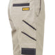 Dewalt Khaki Bennington Prostretch Shorts Size 34 - Breathable Fabric - UPF 50+