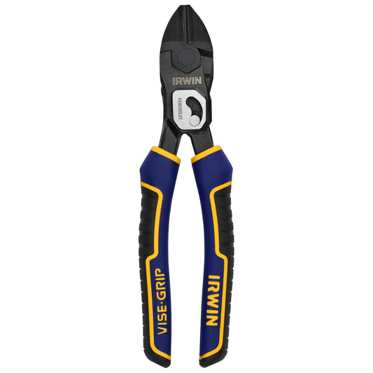 Irwin 200mm High Leverage Diagonal Pliers iwht84001 - Red/Black - Precision Cutting