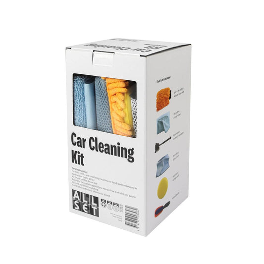 All Set Car Cleaning Kit 6 Piece - Microfibre Tools - 0.69kg - Multicolor – view 2