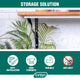 Carinya Heavy Duty Twisted Stay Bracket 400x350mm Zinc Plated Strength