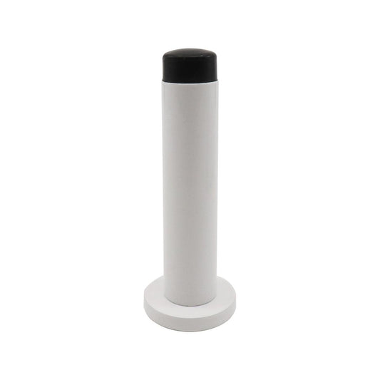 Adoored 85mm White Monument Door Stop T0404 - Wall-Mounted - Durable Design - Auzzistore