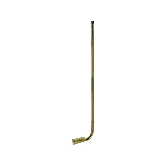 Antsig 140cm Antenna Extendable Galvanised Fascia Mount - Steel - Durable
