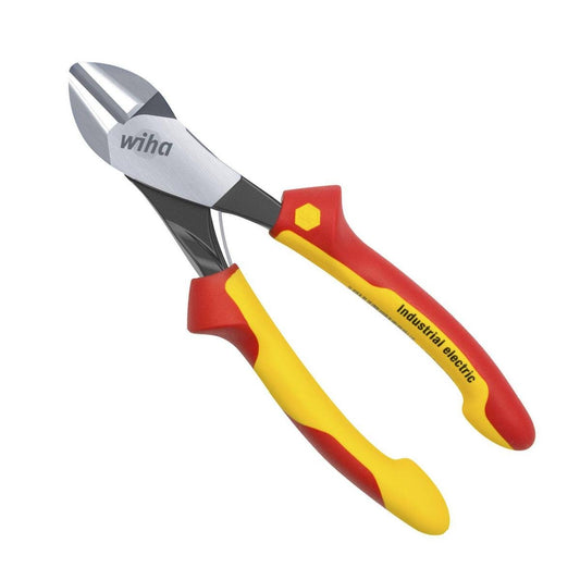 Wiha 200mm VDE 1000V Industrial Electric Diagonal Pliers - Multi