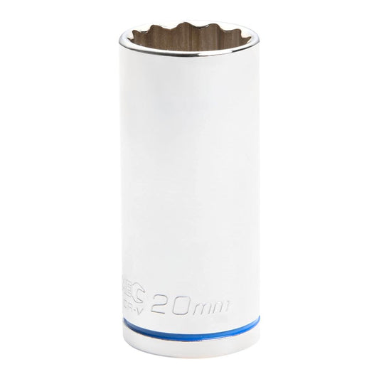 Kincrome 20mm Deep Socket - Chrome Vanadium Steel - Rust Resistant - Auzzistore