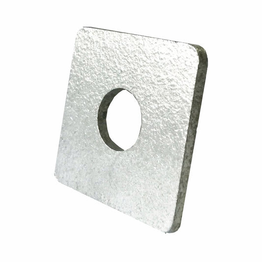 Macsim Galvanised Square Washer 38x38x3mm Heavy Duty Steel - Auzzistore